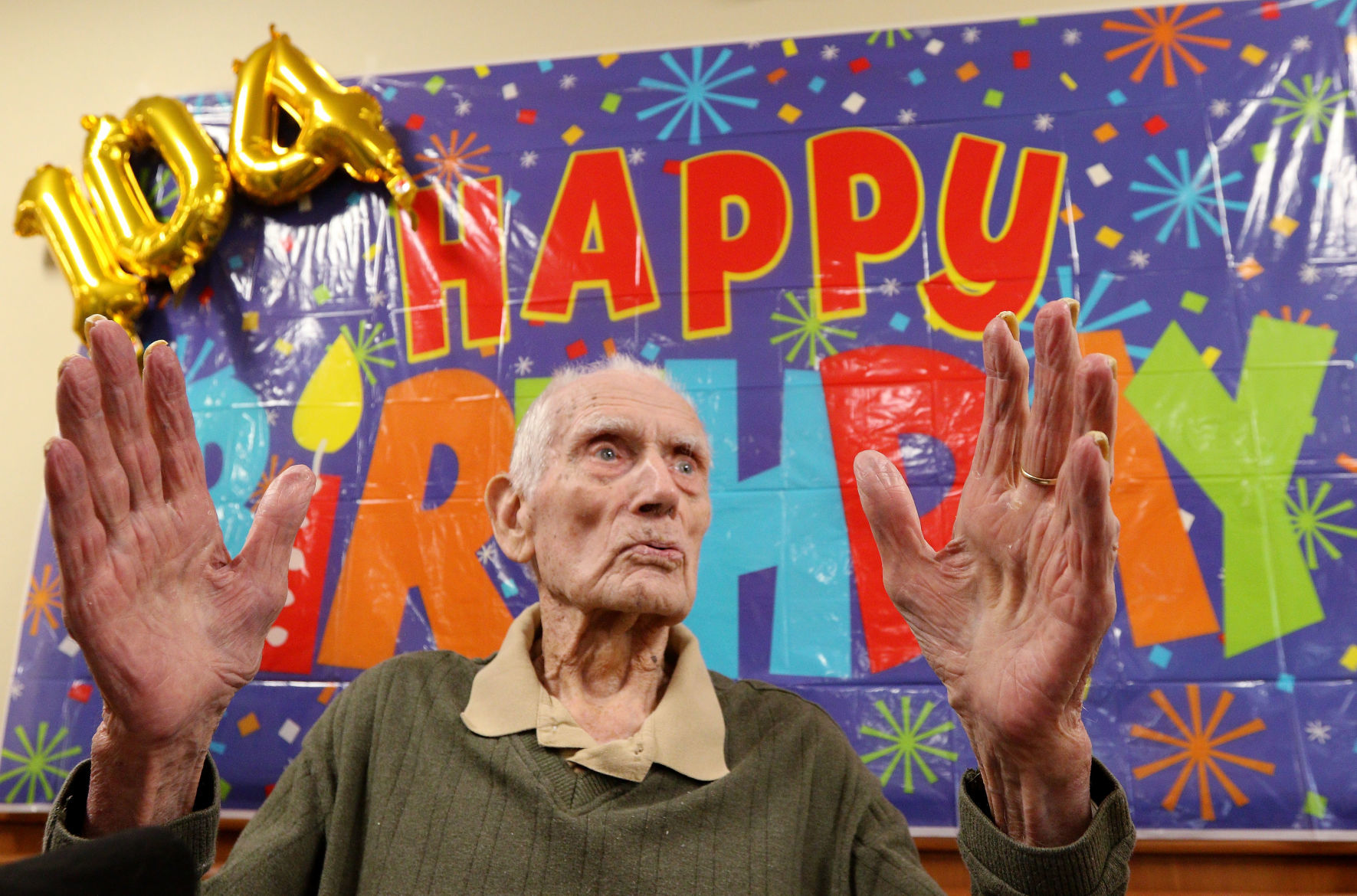 Harry Boehm Turns 104